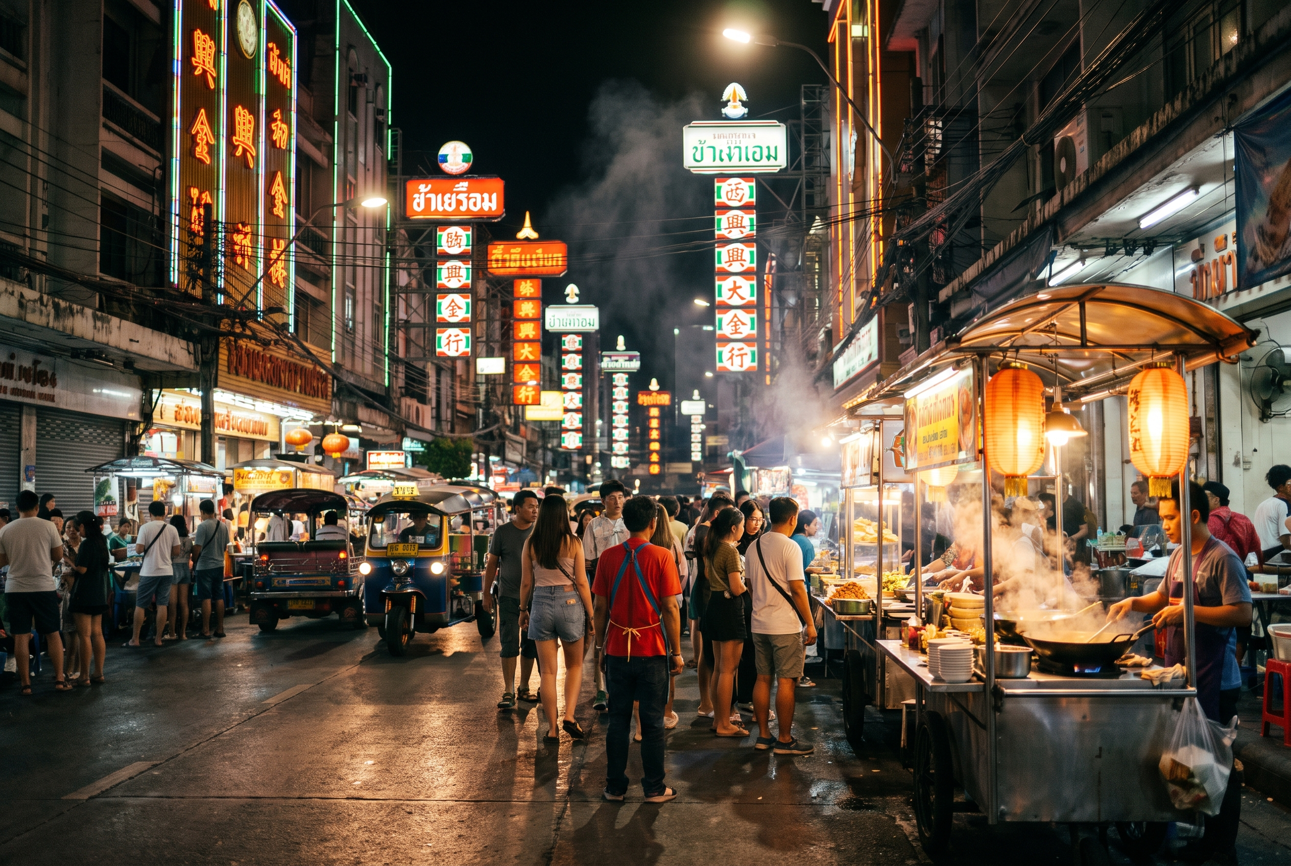 Bangkok night market